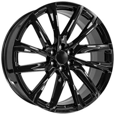OE Wheels CA90 26x10 6x5.5" +28mm Black Wheel Rim 26" Inch CA90-26100-6550-28B Bulk Order