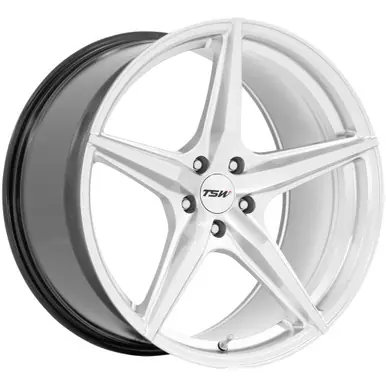 Last Chance TSW TW007 Esprit 18x8.5 5x112 +42mm Silver Wheel Rim 18" Inch TW007SD18855742