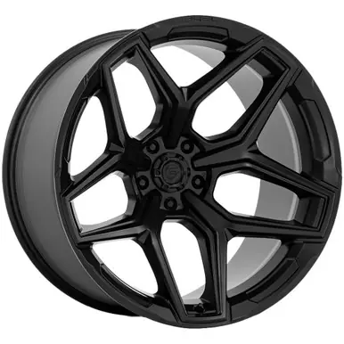 Best Seller Fuel FC854 Flux 5 22x12 5x5" -44mm Blackout Wheel Rim 22" Inch FC854MX22125044N