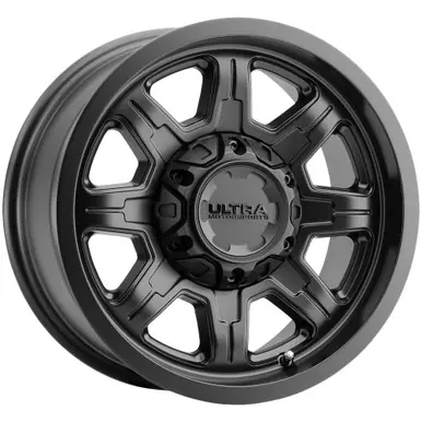 Ultra 229 Menace 17x9 5x135/5x5.5" +12mm Satin Black Wheel Rim 17" Inch 229-7951SB+12 Worldwide Shipping