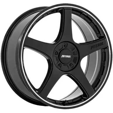 Petrol PE003 P2E 19x8 5x108/5x4.5" +40mm Gloss Black Wheel Rim 19" Inch PE003BD19800140 Best Price