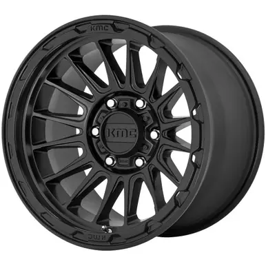 KMC KM542 Impact 17x9 5x5" -12mm Satin Black Wheel Rim 17" Inch KM54279050712N Buy Online