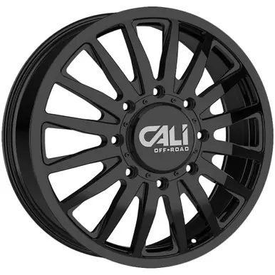 Instant Buy Cali 9110D Summit Dually Front 20x8.25 8x200 Gloss Black Wheel Rim 20" Inch 9110D-2877GBF115
