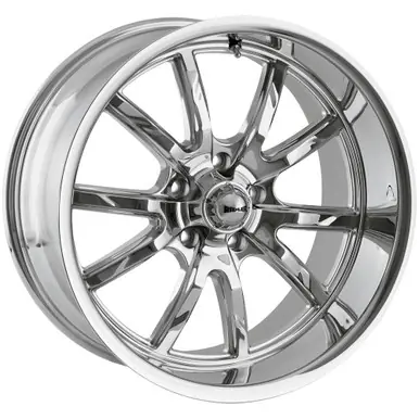 Ridler 650 17x8 5x4.5" +0mm Chrome Wheel Rim 17" Inch 650-7865C Shop Now