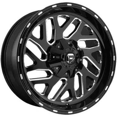 Fuel D581 Triton 20x10 8x180 -18mm Black/Milled Wheel Rim 20" Inch D58120001847 Limited Edition
