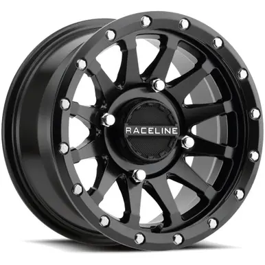 Raceline UTV A95B Trophy 14x7 4x156 +10mm Satin Black Wheel Rim 14" Inch A95B-47056+10 Free Returns