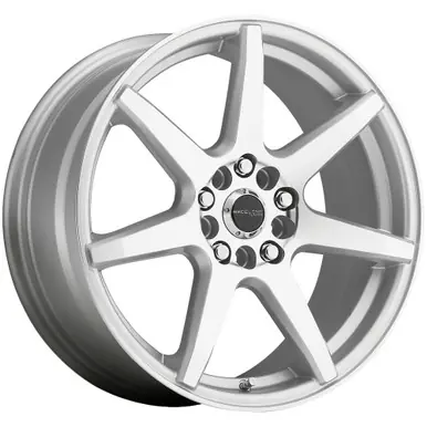 Raceline 131S Evo 16x7 5x112/5x120 +40mm Silver Wheel Rim 16" Inch 131S-67091+40 Same Day Shipping