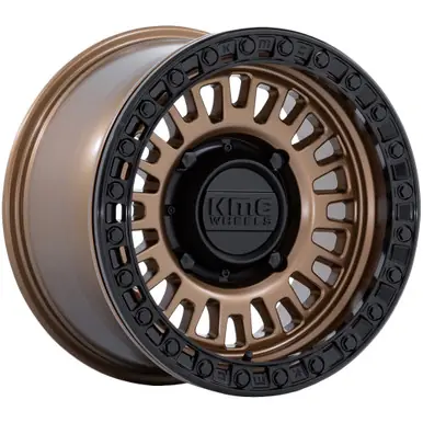 Brand New KMC UTV KS242 Aztec Beadlock 15x8 4x156 +0mm Bronze Wheel Rim 15" Inch KS242ZB15804400