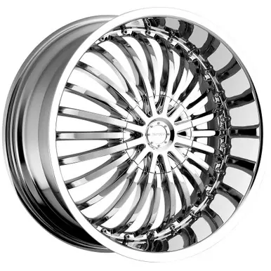 Brand New Strada S16 Spina 22x8.5 5x115/5x120 +15mm Chrome Wheel Rim 22" Inch S16250115