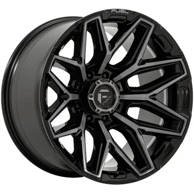 Fuel FC854 Flux 8 22x12 8x6.5" -44mm Black/Tint Wheel Rim 22" Inch FC854BT22128044N Premium