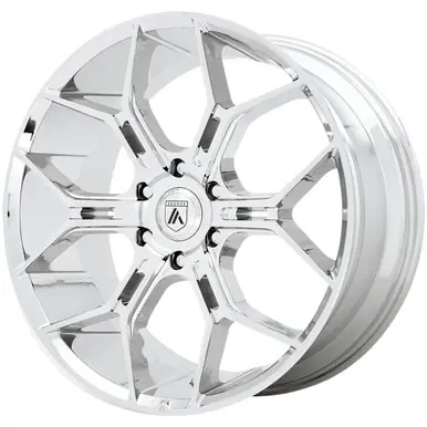 Seasonal Sale Asanti ABL-38 Monarch Truck 24x10 6x5.5" +20mm Chrome Wheel Rim 24" Inch ABL38-24106820CH