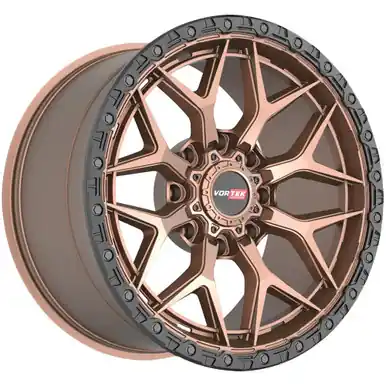 Luxury Vortek VRT-603 20x9.5 8x6.5" +18mm Bronze Wheel Rim 20" Inch 60320955818MZBR