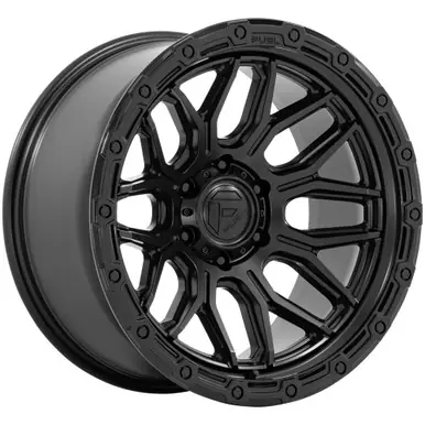 While Supplies Last Fuel FC881 Surge 20x10 6x5.5" -18mm Double Black Wheel Rim 20" Inch FC881MB20106818N