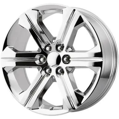 Replica 1 RP13 24x10 6x5.5" +30mm Chrome Wheel Rim 24" Inch RP-132410G639+30C Discount