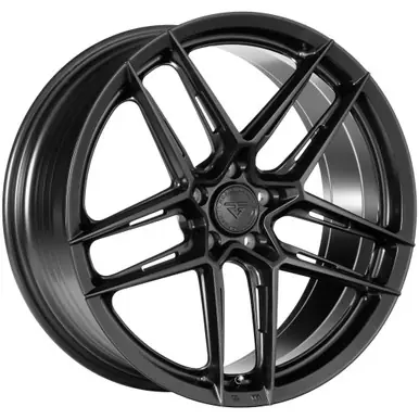 Rock Forged FF36 18x8 5x4.5" +38mm Satin Black Wheel Rim 18" Inch FF36-188514+38SB Big Sale