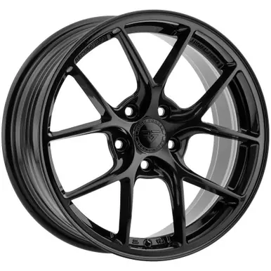 Rock Forged FF10 18x8 5x112 +38mm Gloss Black Wheel Rim 18" Inch FF10-188512+38GB Authentic