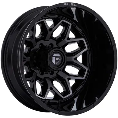 Fuel D875 Flux Dually Rear 22x8.25 8x200 -201mm Black/Tint Wheel Rim 22" Inch D87522829235 Save Now