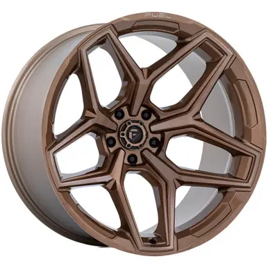 Fuel FC854 Flux 5 20x10 5x5" -18mm Bronze Wheel Rim 20" Inch FC854ZR20105018N Affordable