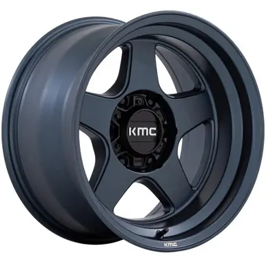 KMC KM728 Lobo 17x8.5 6x5.5" +18mm Blue Wheel Rim 17" Inch KM728LX17856818 Direct From Manufacturer
