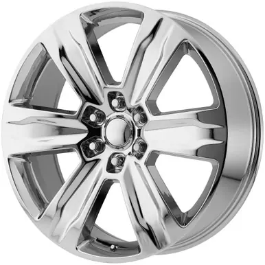 New Release Performance Replicas PR172 22x9 6x135 +44mm Chrome Wheel Rim 22" Inch 172C-2296344