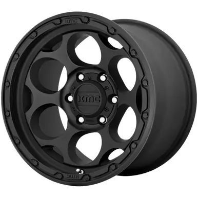 Best Price KMC KM541 Dirty Harry 17x8.5 5x5" +0mm Textured Black Wheel Rim 17" Inch KM54178550700