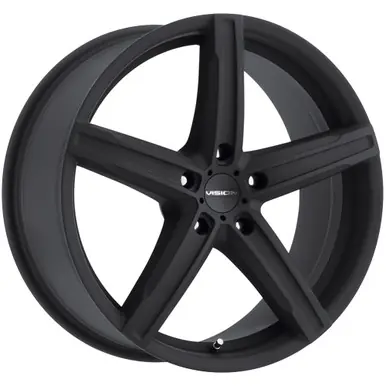 Vision 469 Boost 15x6.5 5x108 +38mm Satin Black Wheel Rim 15" Inch 469-5631SB38 Wholesale