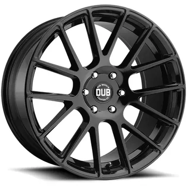 Hot Picks Dub S205 Luxe 22x9.5 6x135 +30mm Gloss Black Wheel Rim 22" Inch S205229589+30