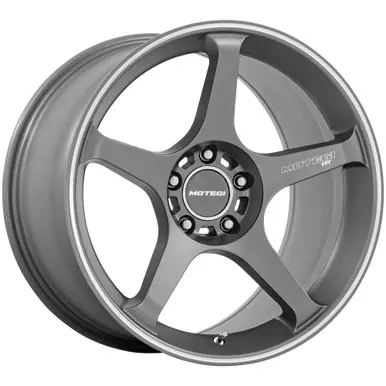 Motegi MR159 Battle V 18x9.5 5x4.5" +25mm Gunmetal Wheel Rim 18" Inch MR159AD18951225 Brand New