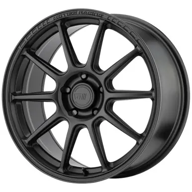 Warranty Included Motegi MR140 SS10 18x8.5 5x108 +45mm Satin Black Wheel Rim 18" Inch MR14088545745
