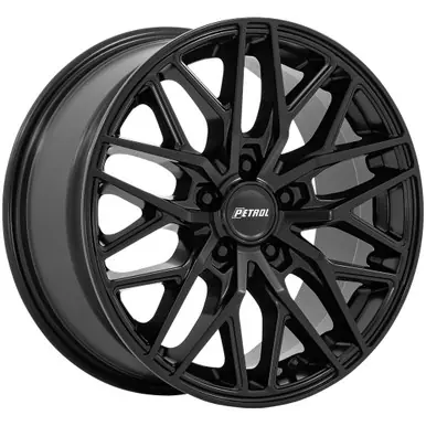 Don’t Miss Out Petrol PE004 P3E 17x8 5x120 +35mm Matte Black Wheel Rim 17" Inch PE004MX17805235