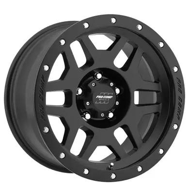 Best Seller Pro Comp PA41 Phaser 20x9 6x5.5" +6mm Satin Black Wheel Rim 20" Inch PXA5041-298552
