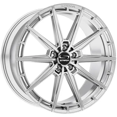Grab Now Strada SF70 Palo 22x9 5x4.5" +30mm Silver Wheel Rim 22" Inch SF7029051430SM