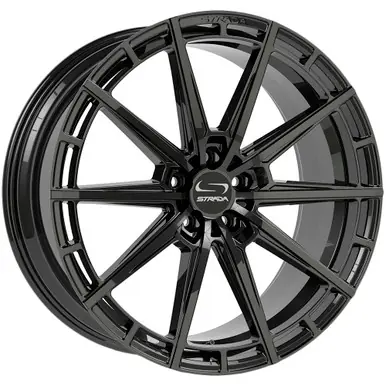 Must Have Strada SF70 Palo 20x10 5x4.5" +38mm Gloss Black Wheel Rim 20" Inch SF7001051438GB
