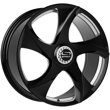 Next Day Delivery Strada SF69 Vino 22x9 5x115/5x120 +20mm Black/Milled Wheel Rim 22" Inch SF6929051620GBML