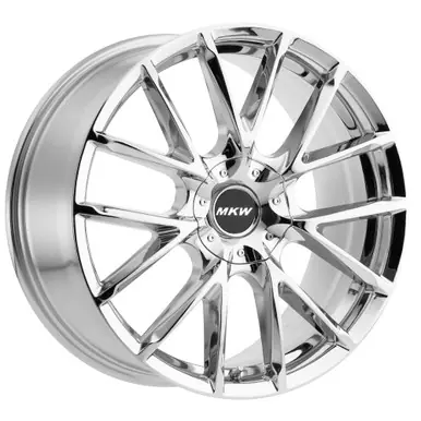 Affordable MKW M123 20x8.5 5x110/5x115 +40mm Chrome Wheel Rim 20" Inch M123-2085003140C