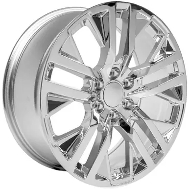 OE Wheels CV38 22x9 6x5.5" +28mm Chrome Wheel Rim 22" Inch CV38-22090-6550-28C Instant Buy