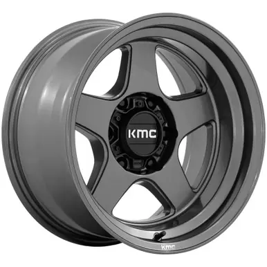 KMC KM728 Lobo 17x8.5 6x5.5" -10mm Gunmetal Wheel Rim 17" Inch KM728AX17856810N Best Price