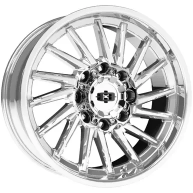 Vision 306 Rapier 22x12 8x6.5" -51mm Chrome Wheel Rim 22" Inch 306-22281C-51 Certified