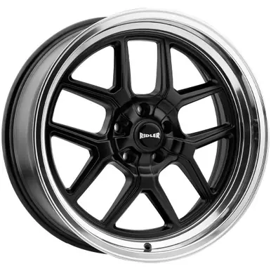 Shop Now Ridler 610 20x10 5x5" +0mm Matte Black Wheel Rim 20" Inch 610-2173MB
