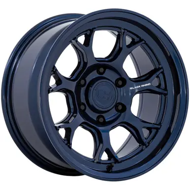Weekend Sale Black Rhino BR017 Etosha 17x8.5 6x5.5" +20mm Blue Wheel Rim 17" Inch BR017LX17856820