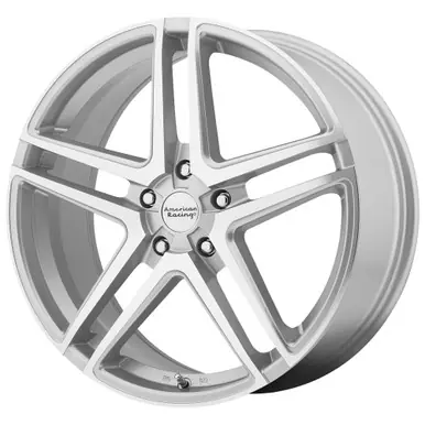 Professional Grade American Racing AR907 17x7.5 5x4.5" +42mm Silver Wheel Rim 17" Inch AR90777512442