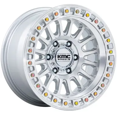 KMC KM552 IMS 17x8.5 6x135 +25mm Silver Wheel Rim 17" Inch KM552SD17856325 Hot Deal