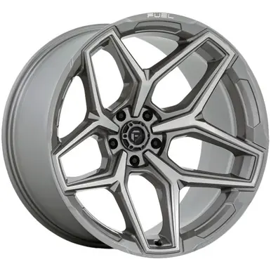 Fuel FC854 Flux 5 20x10 5x5" -18mm Platinum Wheel Rim 20" Inch FC854AX20105018N Get Yours