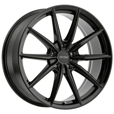Petrol P4B 20x8.5 5x112 +40mm Gloss Black Wheel Rim 20" Inch 2085P4B405112B72 Genuine