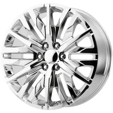 Performance Replicas PR198 Denali 20x9 6x5.5" +24mm Chrome Wheel Rim 20" Inch 198C-295824 Last Chance