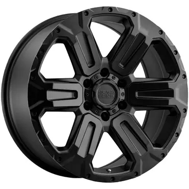 Must Have Black Rhino Wanaka 18x9 6x135 +12mm Matte Black Wheel Rim 18" Inch 1890WKA126135M87