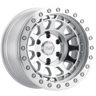 Warranty Included Black Rhino Primm 17x9 6x5.5" +0mm Silver Wheel Rim 17" Inch 1790PRM006140S12