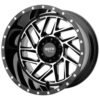 Big Sale Moto Metal MO985 Breakout 16x8 5x5" -6mm Black/Machined Wheel Rim 16" Inch MO98568050306N
