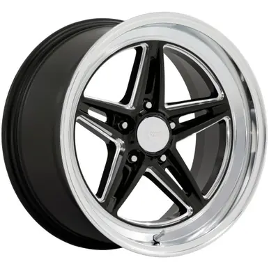 Deal American Racing VN514 Groove 18x8 5x5" +0mm Gloss Black Wheel Rim 18" Inch VN514BE18805000