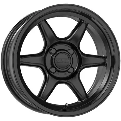 Kansei K11SB Tandem 15 15x8 4x100 +0mm Satin Black Wheel Rim 15" Inch K11SB-158010-00 Trusted Brand